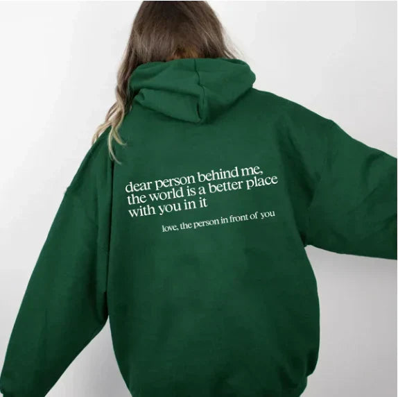 Beverly - Women's Oversized Hoodie with Back Print - photo 9