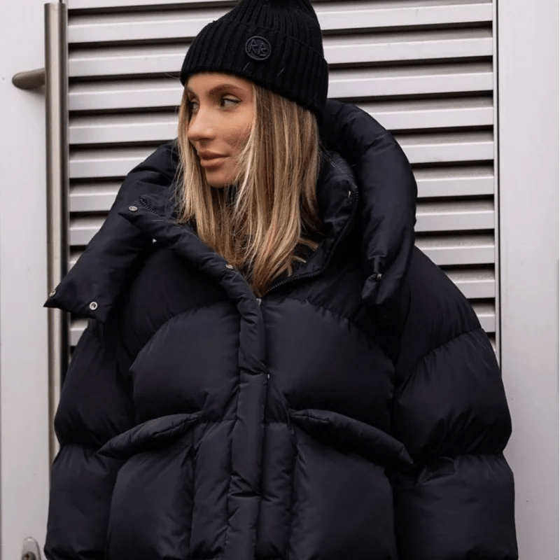 Blair - Women's Puffer Jacket with Hood - photo 3