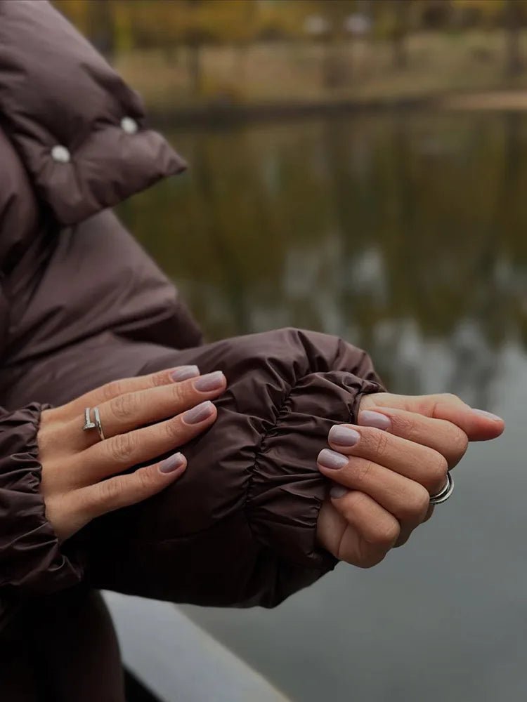 Blair - Women's Puffer Jacket with Hood - photo 8