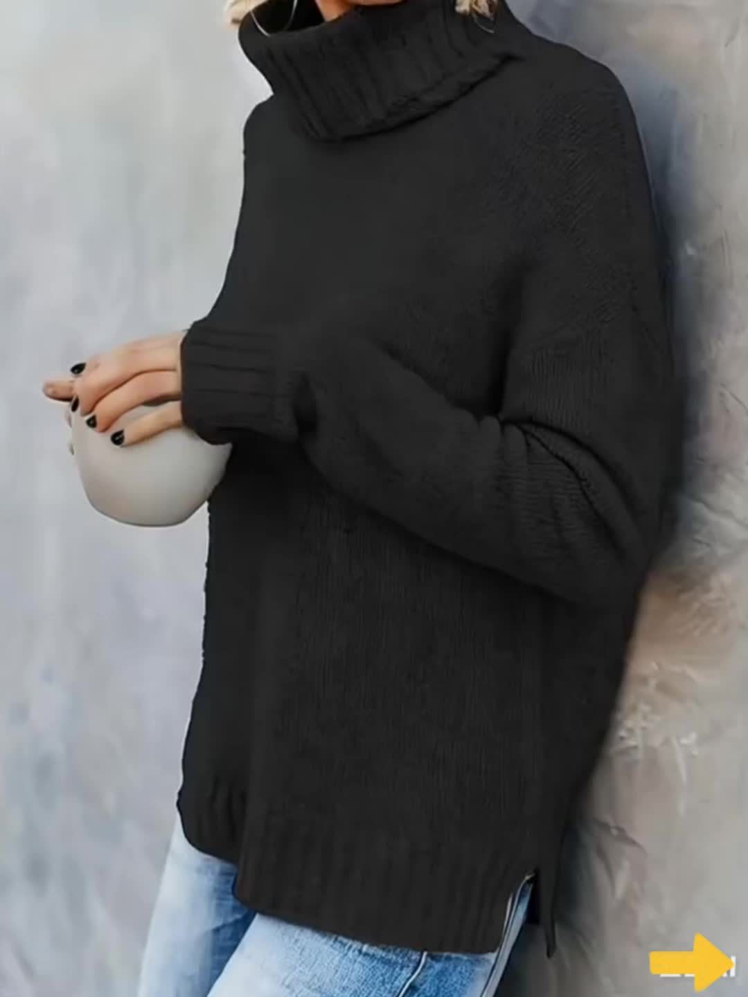 Blythe - Women's Jumper with Roll Neck - photo 12