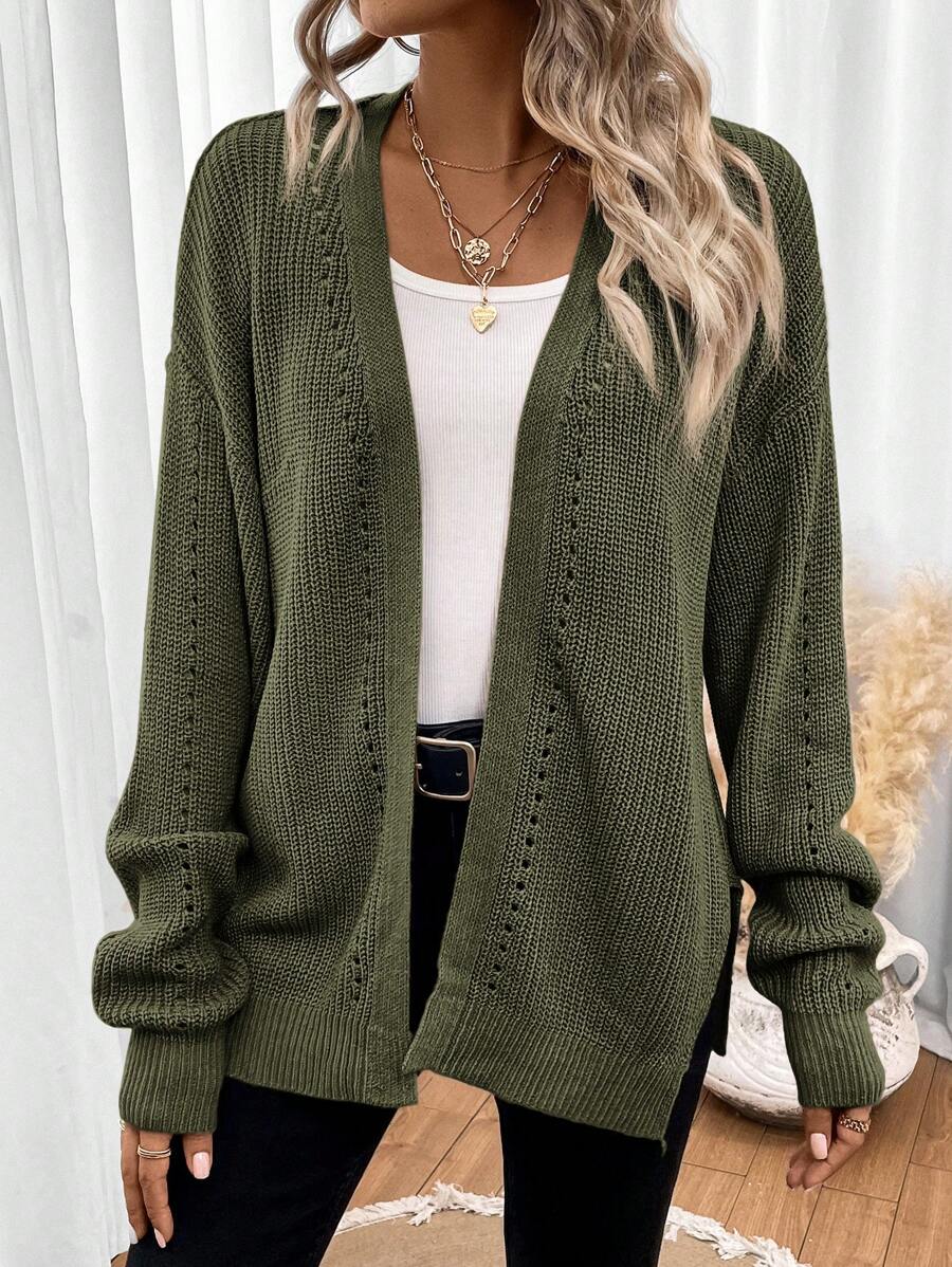 Brittany - Women's Relaxed Cardigan in Knit - photo 1