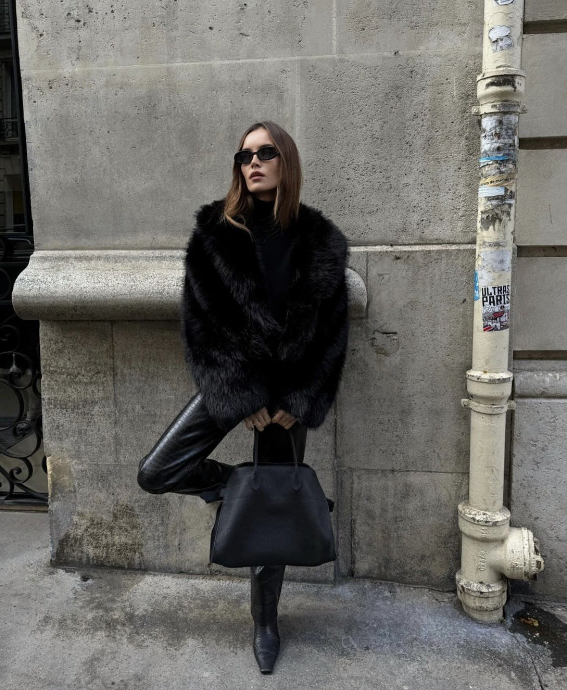 Brookleigh - Women's Relaxed Coat with Collar - photo 8