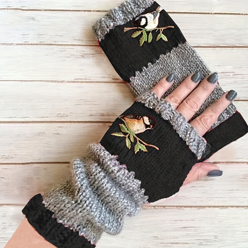 Haven - Women's Vintage-Inspired Fingerless Gloves