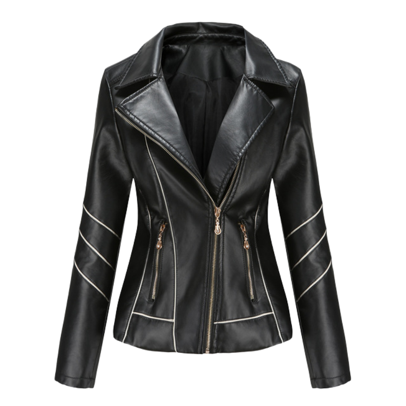 Callie - Women's Jacket with Asymmetric Hem - photo 1