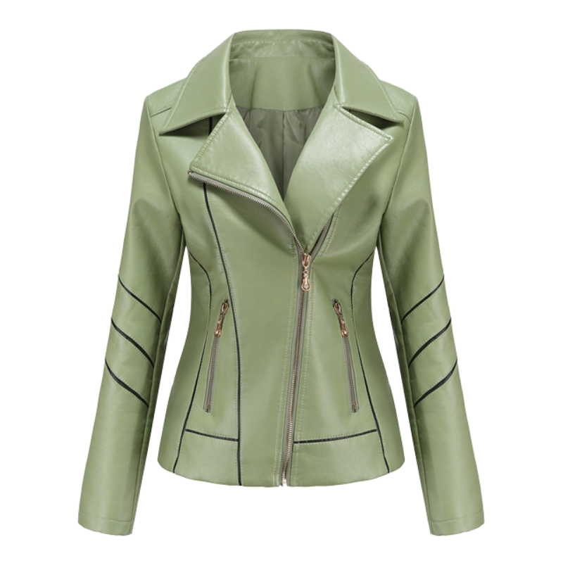 Callie - Women's Jacket with Asymmetric Hem - photo 3