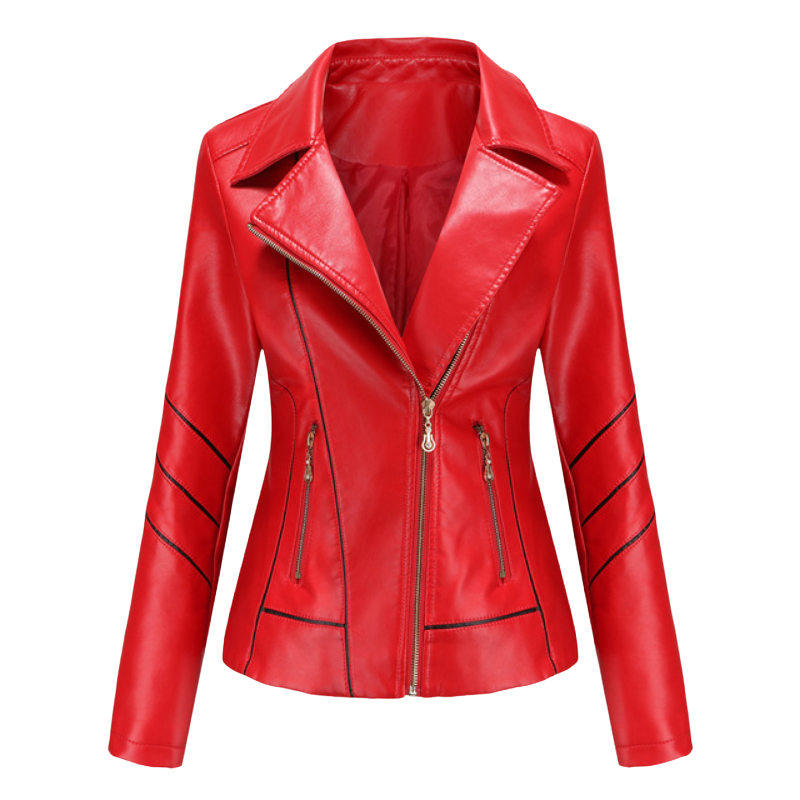 Callie - Women's Jacket with Asymmetric Hem - photo 4
