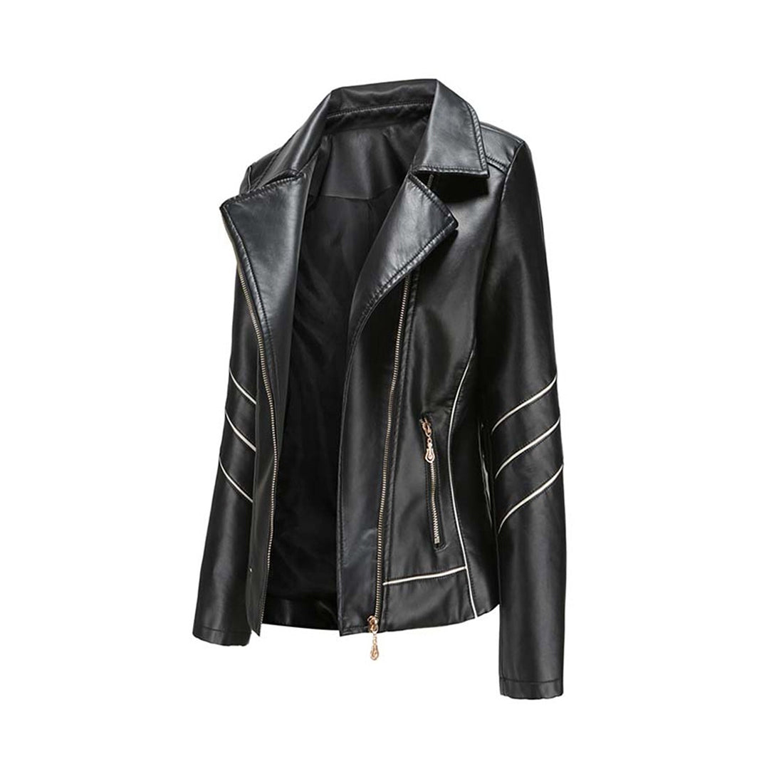 Callie - Women's Jacket with Asymmetric Hem - photo 6