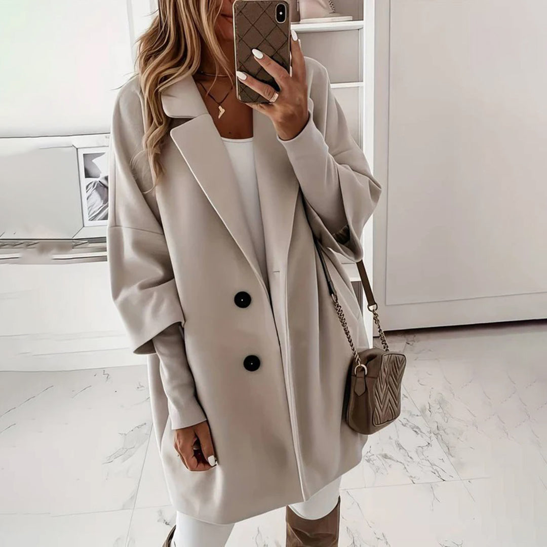 Carmen - Women's Relaxed Blazer Coat - photo 2