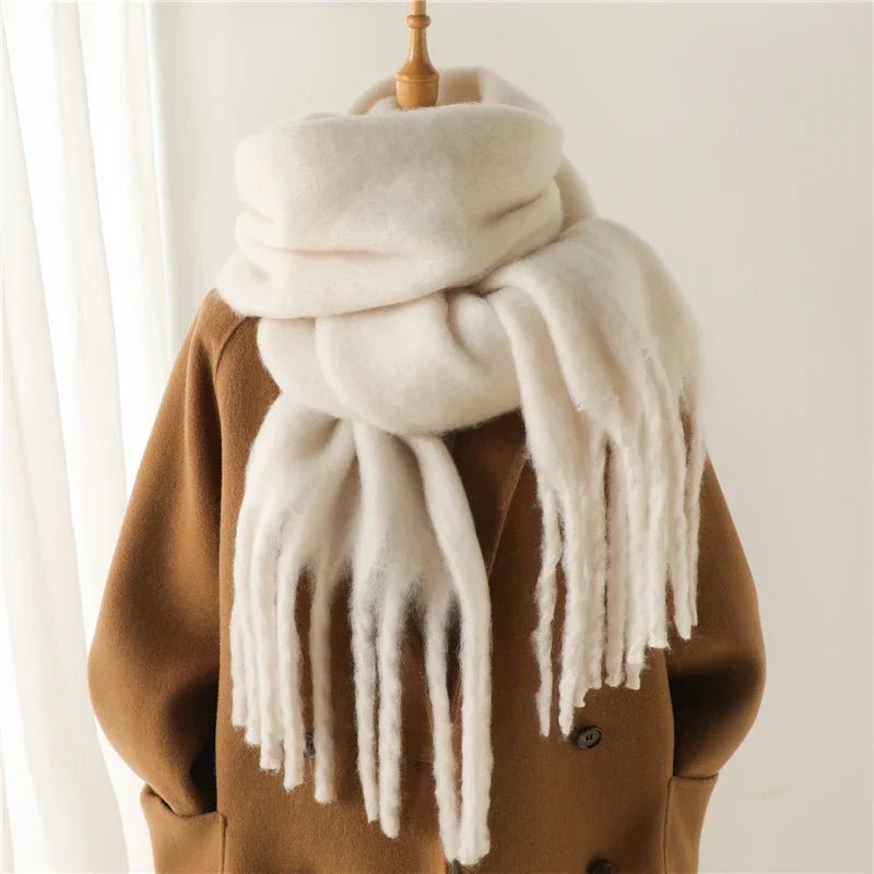 Carmen - Women's Wrap Scarf with Ruching - photo 2