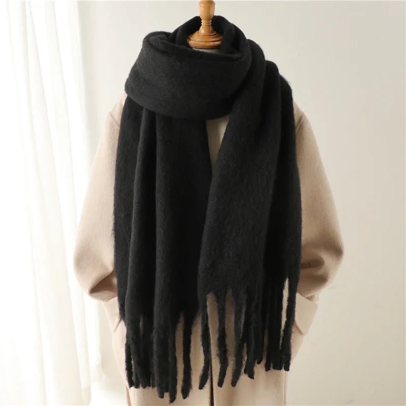 Carmen - Women's Wrap Scarf with Ruching - photo 3