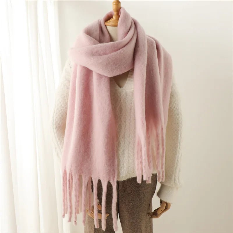 Carmen - Women's Wrap Scarf with Ruching - photo 7