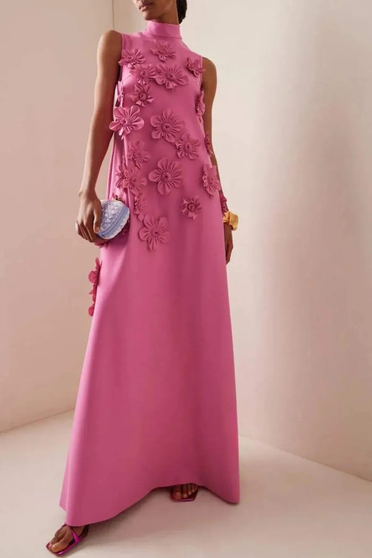 Joanna - Women's Structured Maxi Dress for Summer