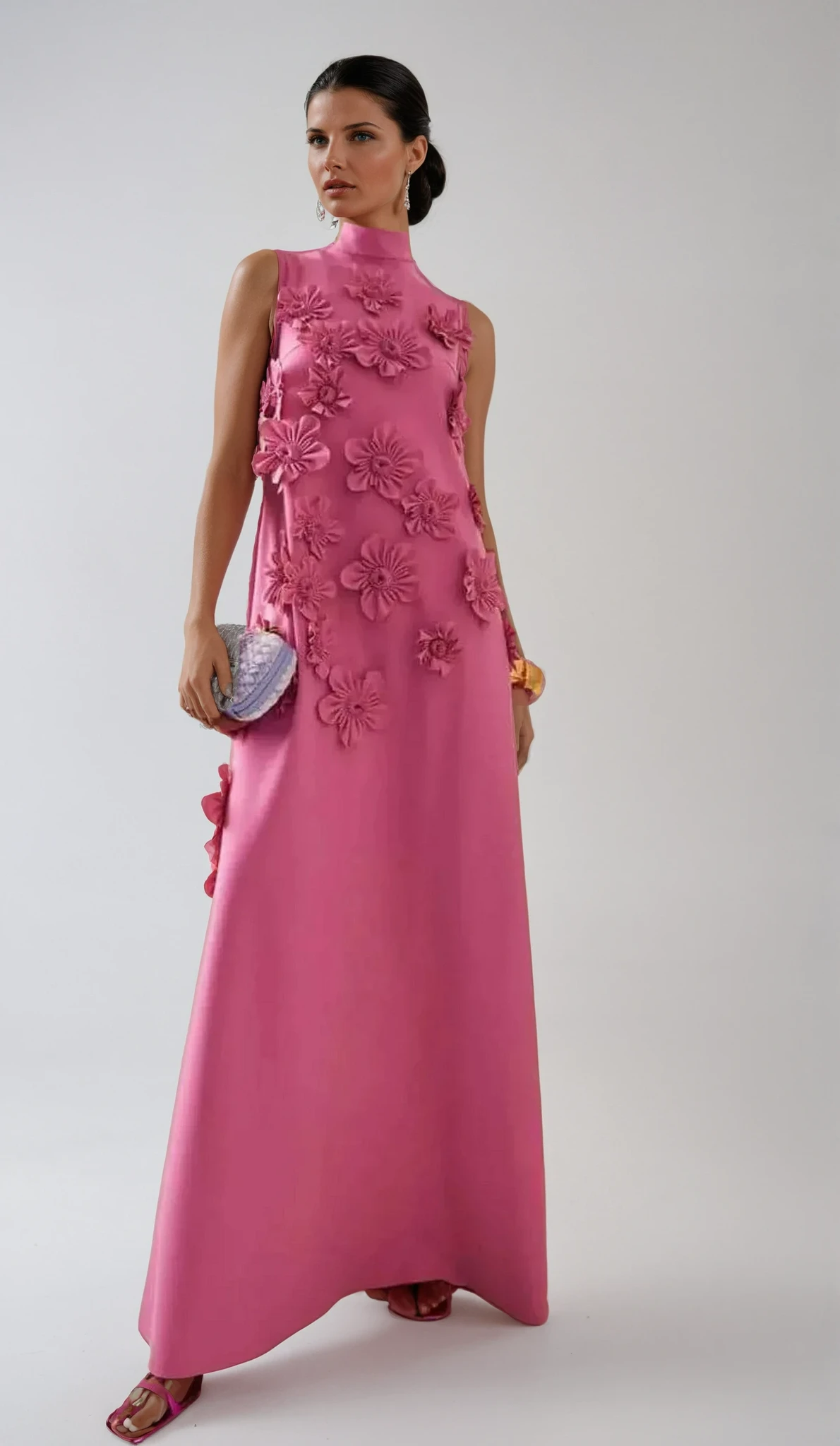 Joanna - Women's Structured Maxi Dress for Summer