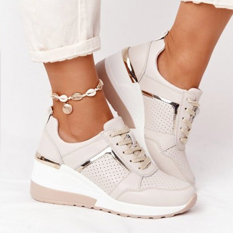 Wren - Women's Wedge Sneakers