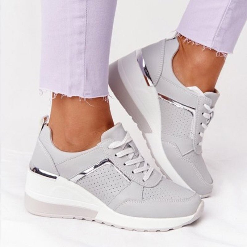 Wren - Women's Wedge Sneakers