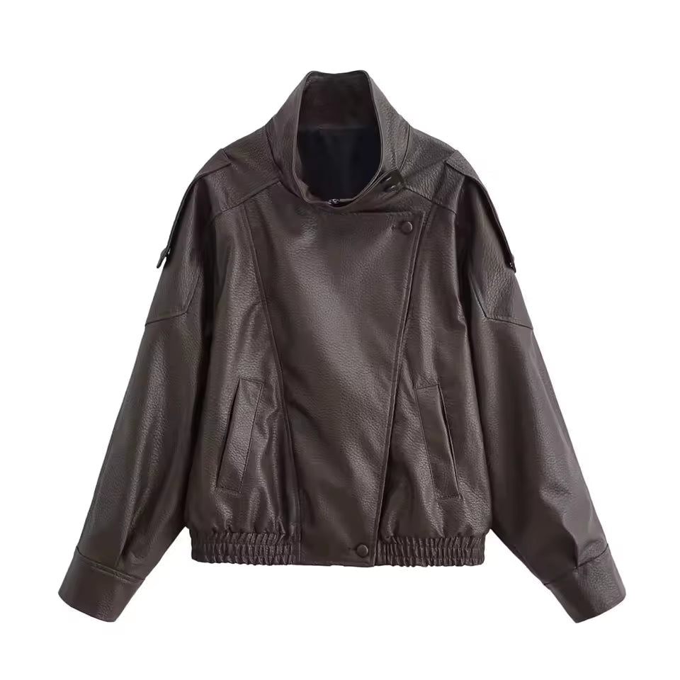 Clara - Women's Jacket with Asymmetric Hem - photo 3
