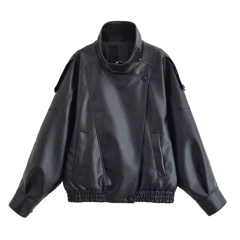 Clara - Women's Jacket with Asymmetric Hem - photo 9