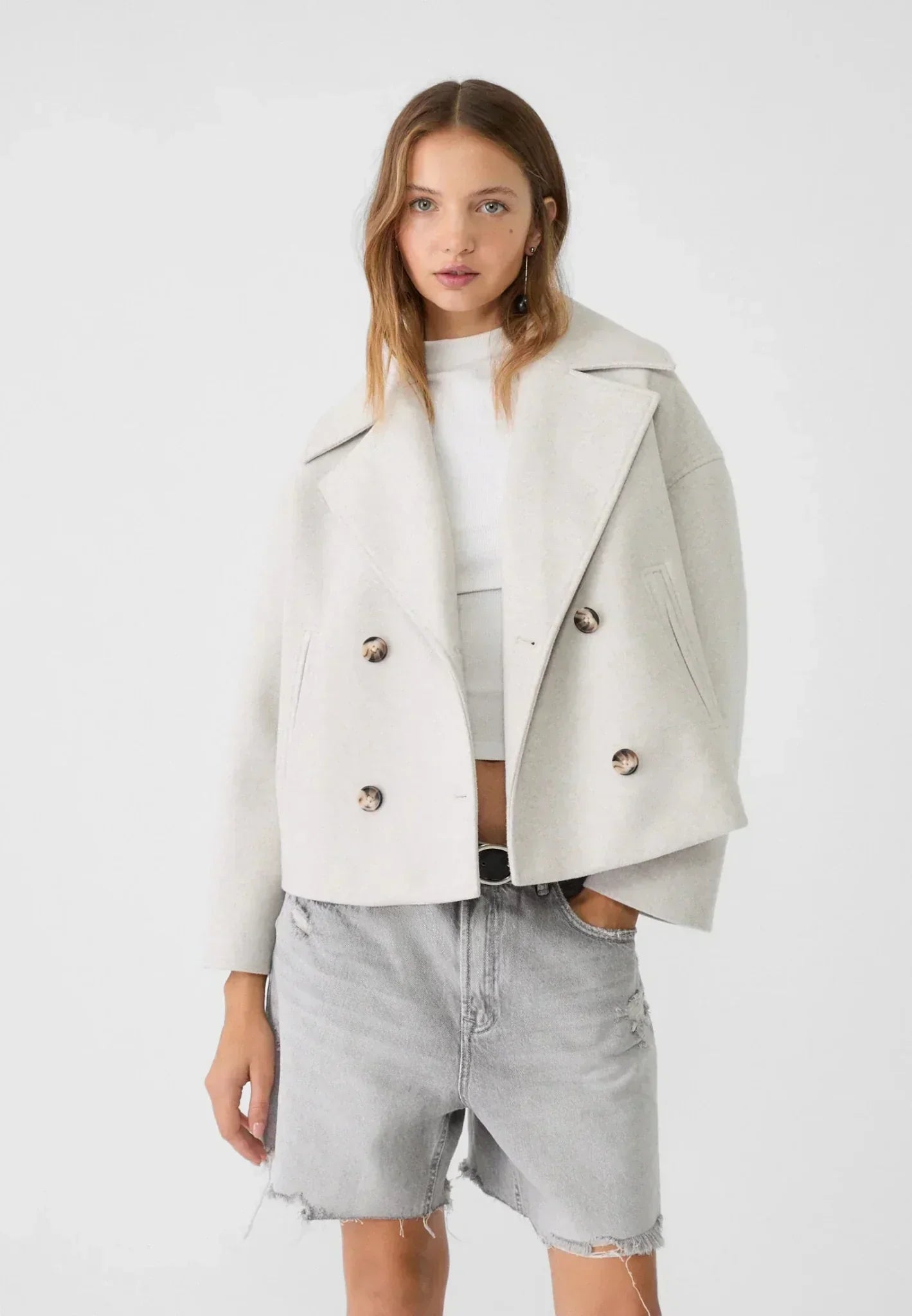 Judith - Women's Wrap Winter Coat with a Neat Finish