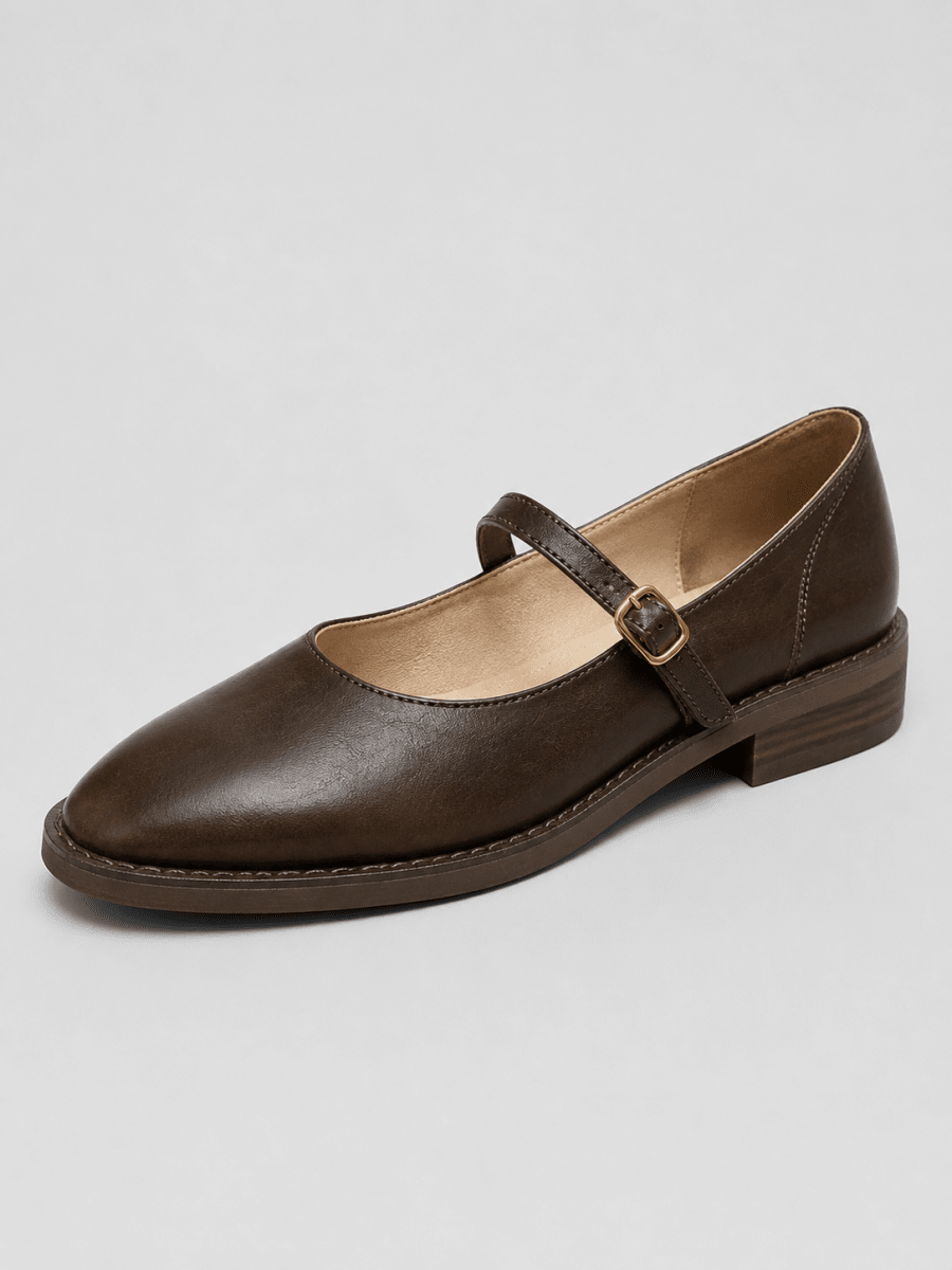 Women's Mary Jane Ballerinas with Low Heel