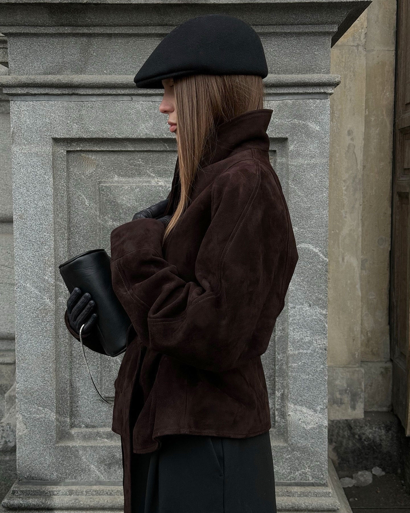 Debra - Women's Trench Coat with Button Front - photo 10