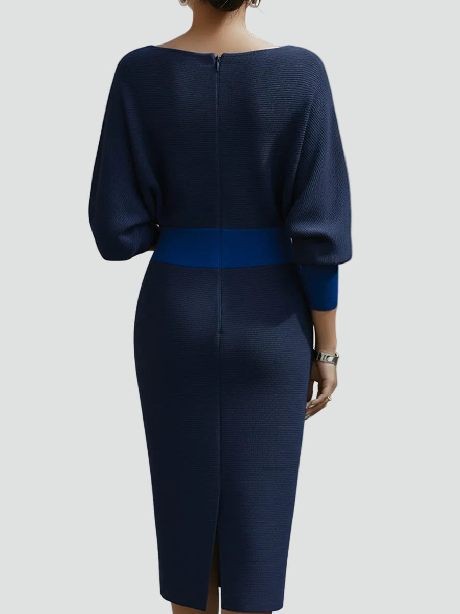 Della-Mae - Women's Dress in Knit with Three-Quarter Sleeves - photo 10