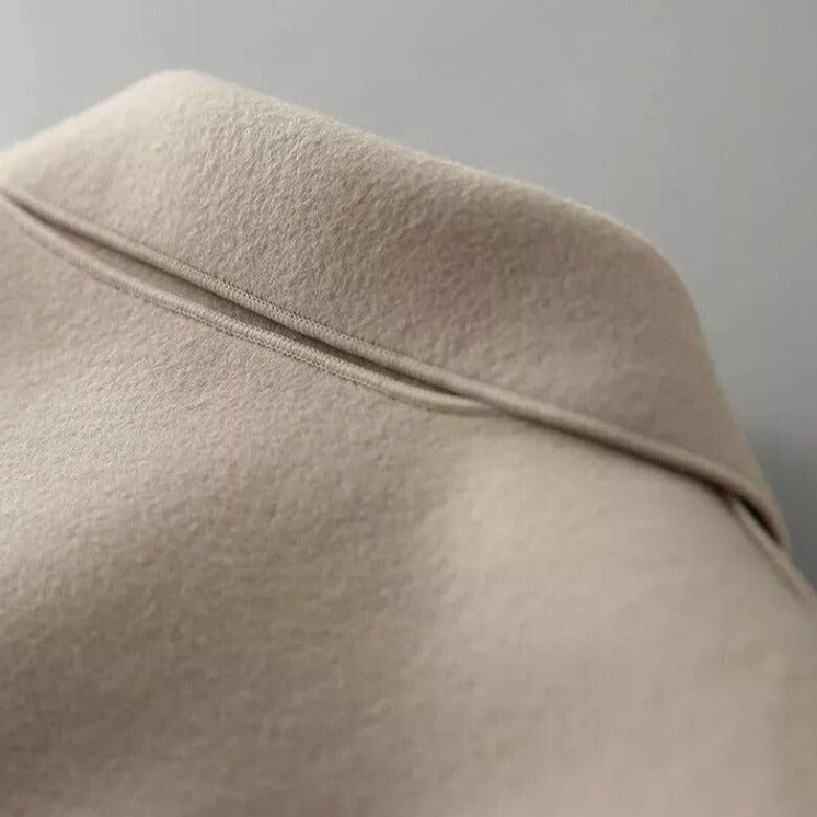Delphi - Women's Cropped Jacket with Collar and Patch Pockets - photo 4
