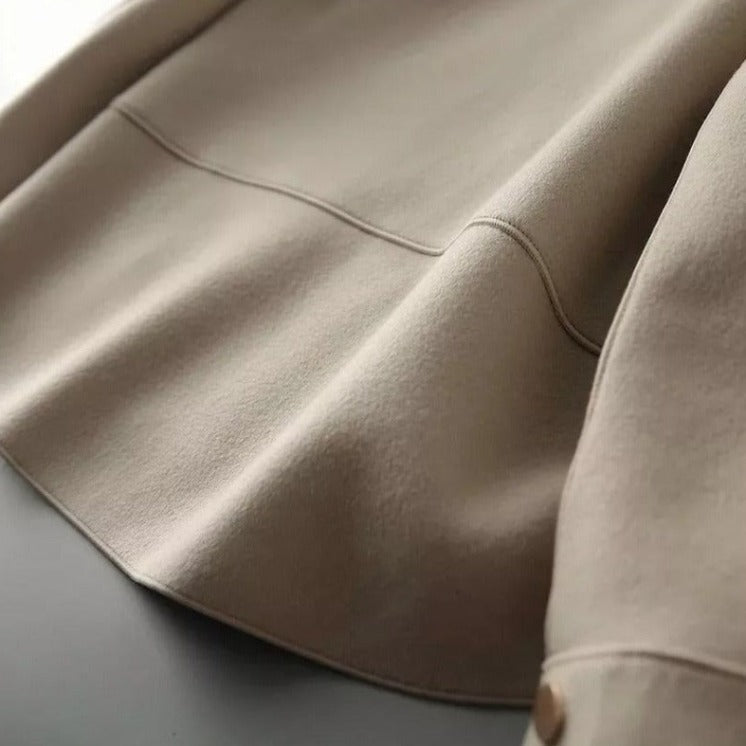 Delphi - Women's Cropped Jacket with Collar and Patch Pockets - photo 7