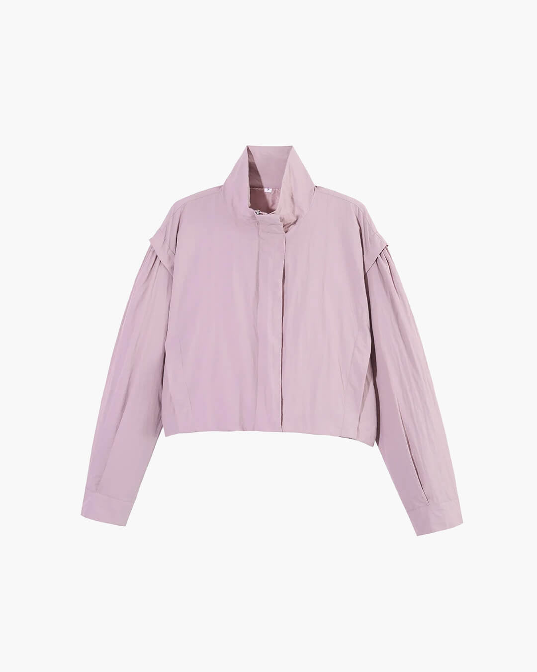 Dove - Women's Cropped Jacket with Collar - photo 2
