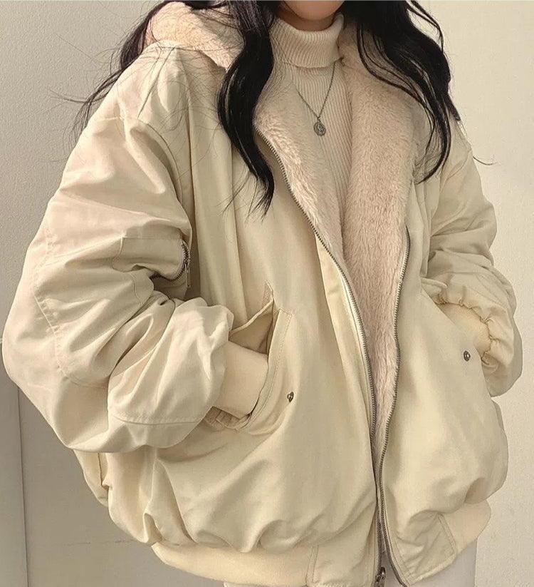 Grace - Women's Oversized Bomber Jacket