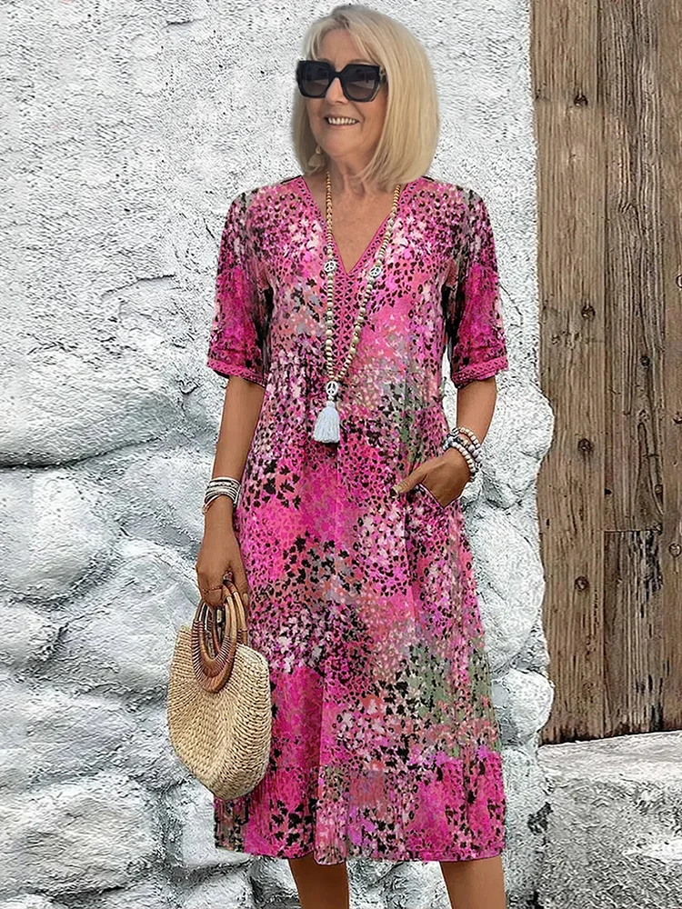 Daisy - Women's Summer Midi Dress