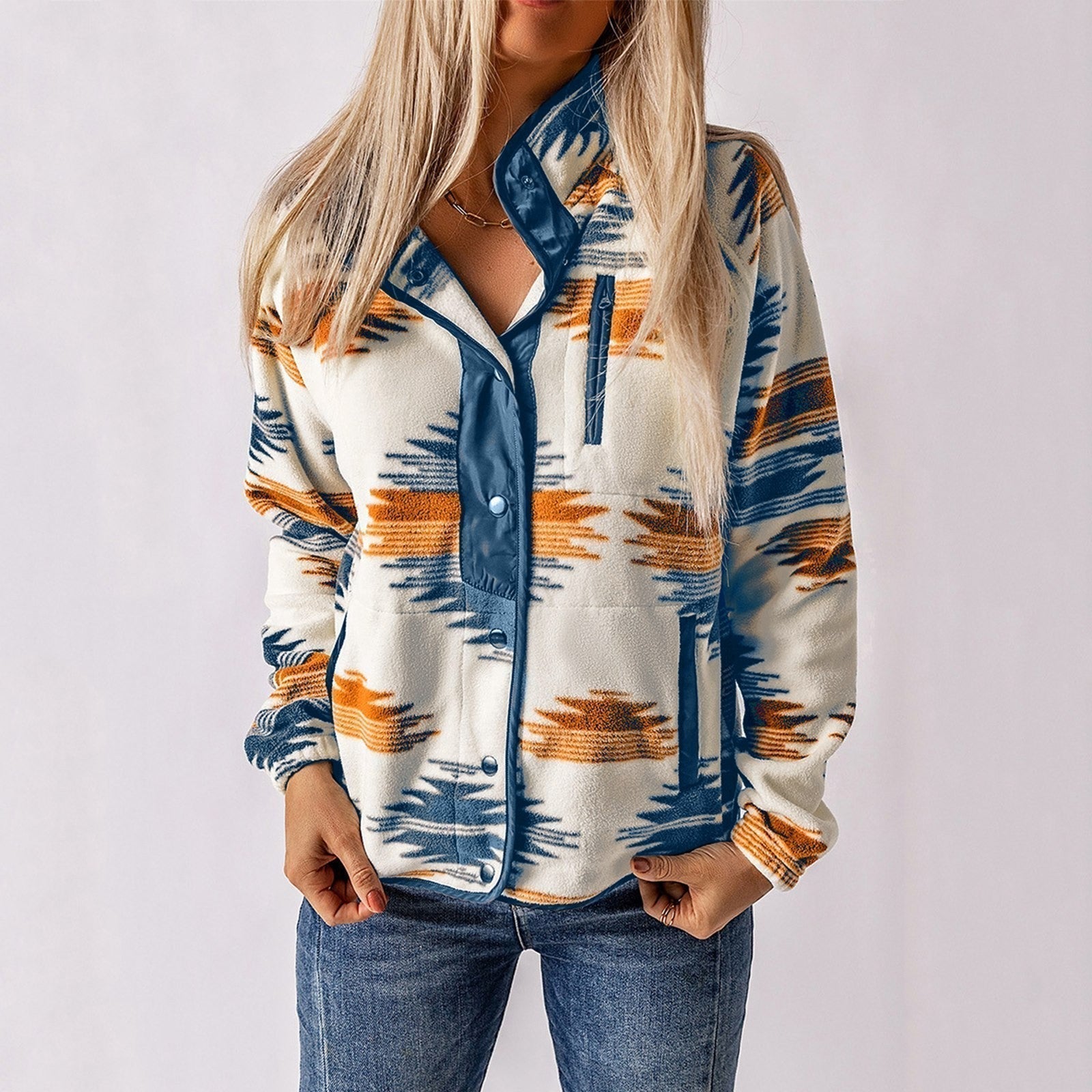 Emily - Women's Button-Up Jacket