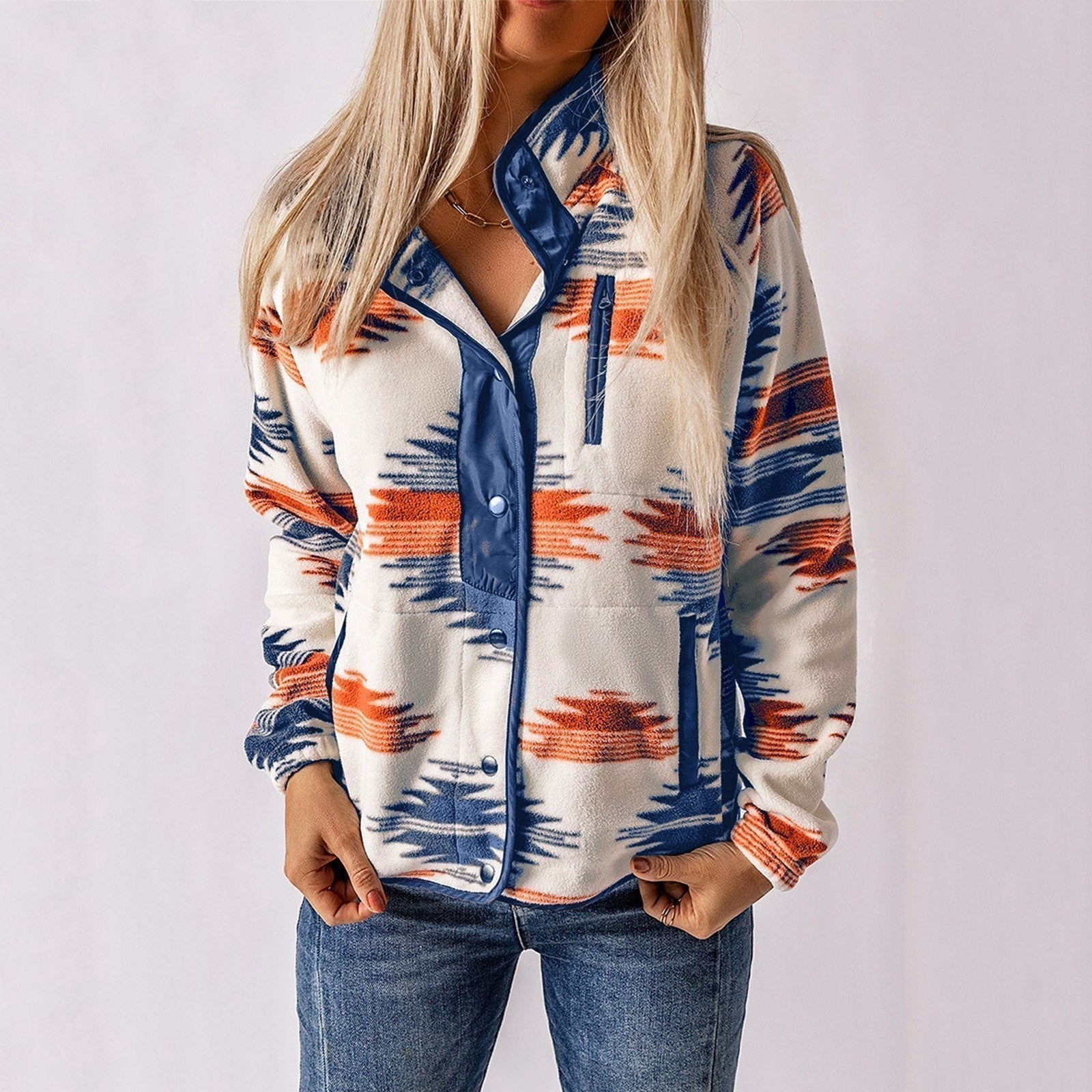 Emily - Women's Button-Up Jacket