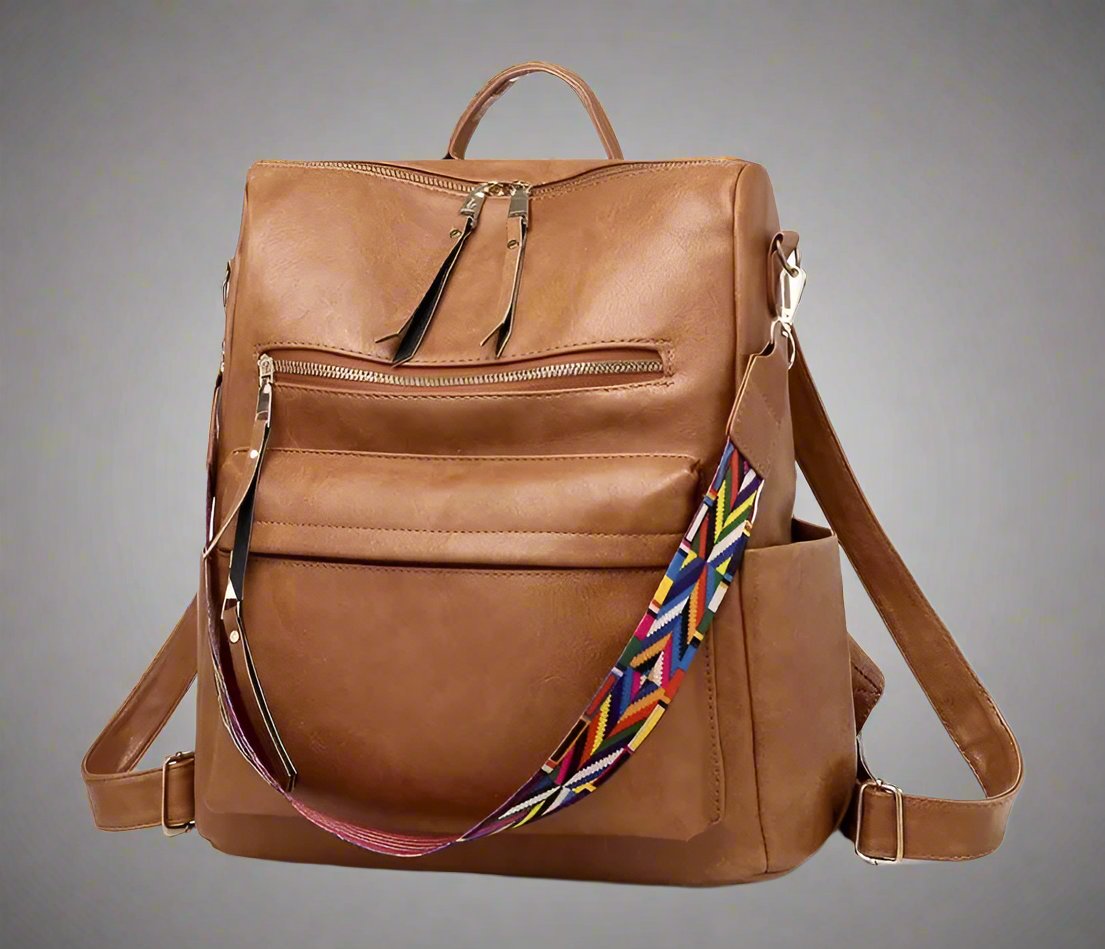 Mabel - Women's Vegan Leather Backpack