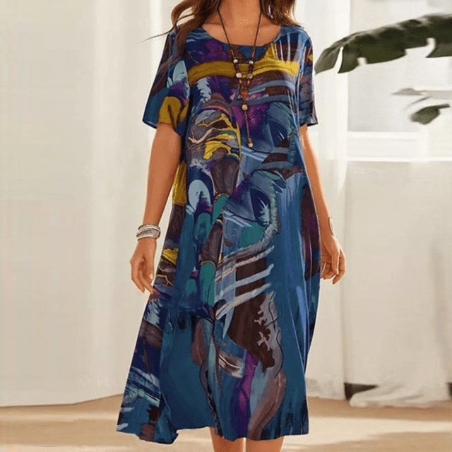 Elizabeth - Women's Floral Dress