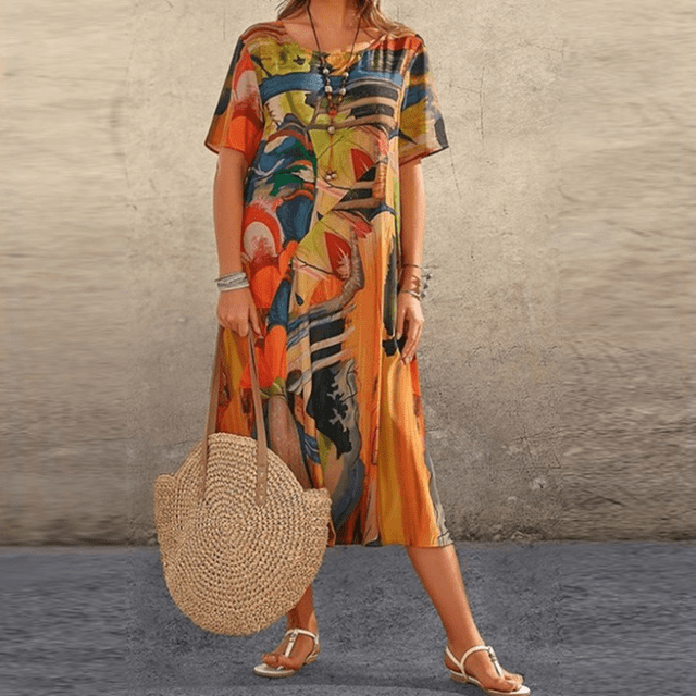 Elizabeth - Women's Floral Dress