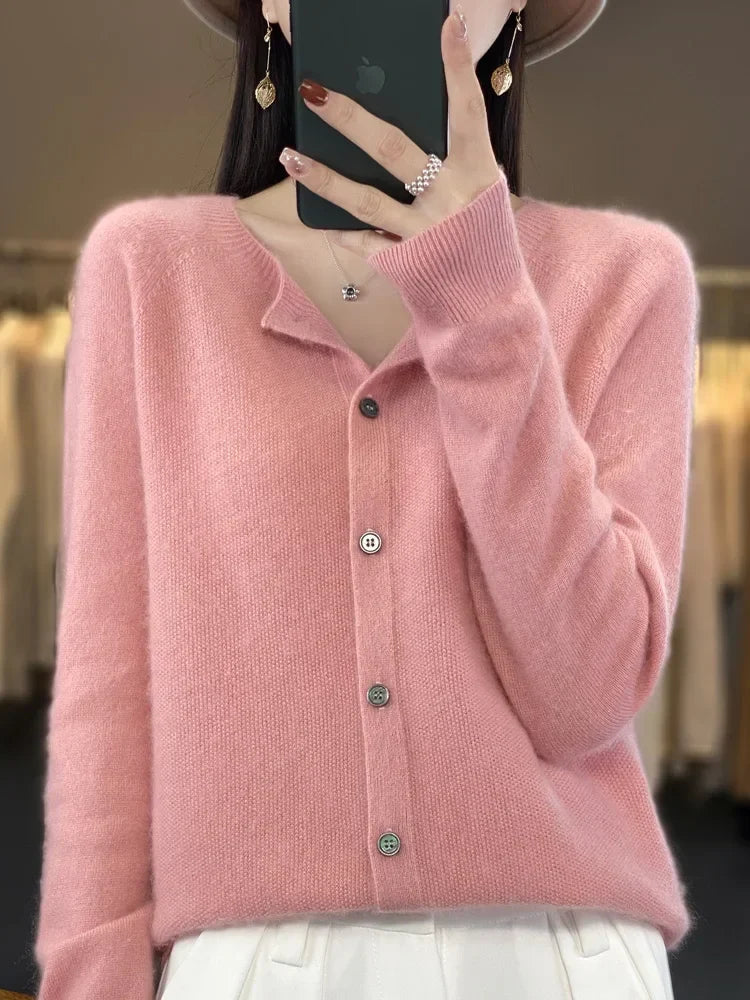 Eloise - Women's Soft Knit Button Cardigan - photo 13