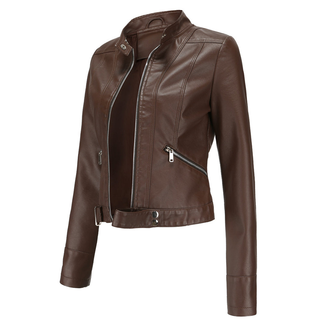Elowen - Women's Bomber Jacket with Zip Front - photo 10