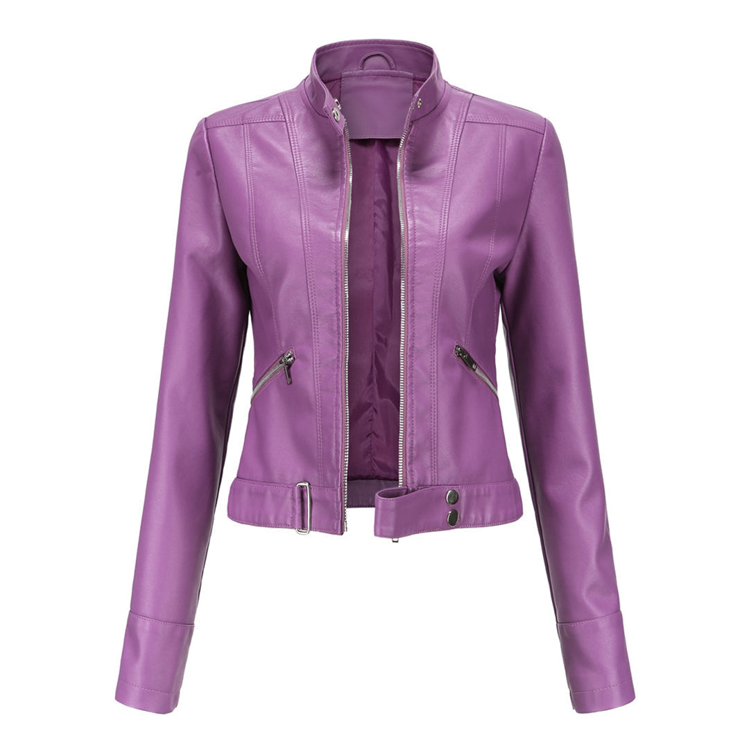 Elowen - Women's Bomber Jacket with Zip Front - photo 6