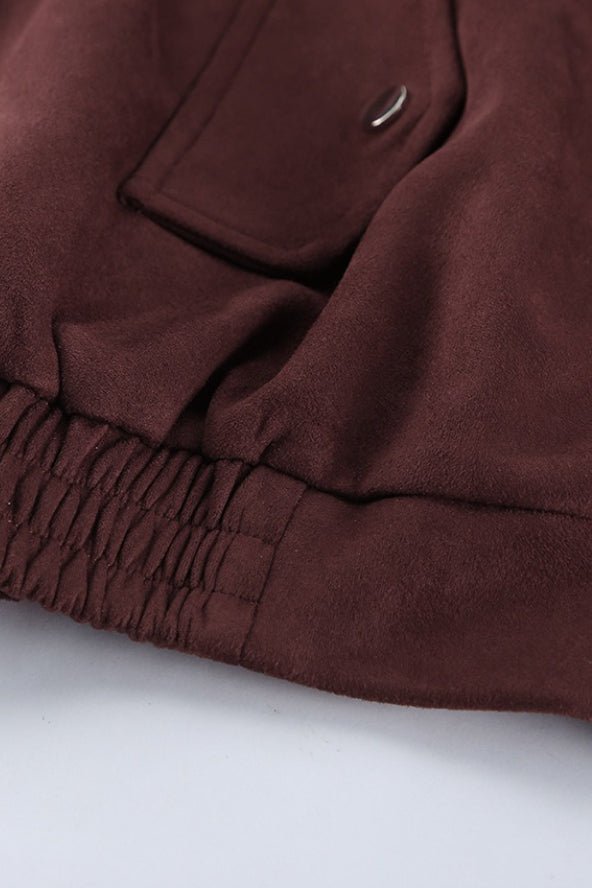 Emily - Women's Relaxed Coat with Ruching - photo 4