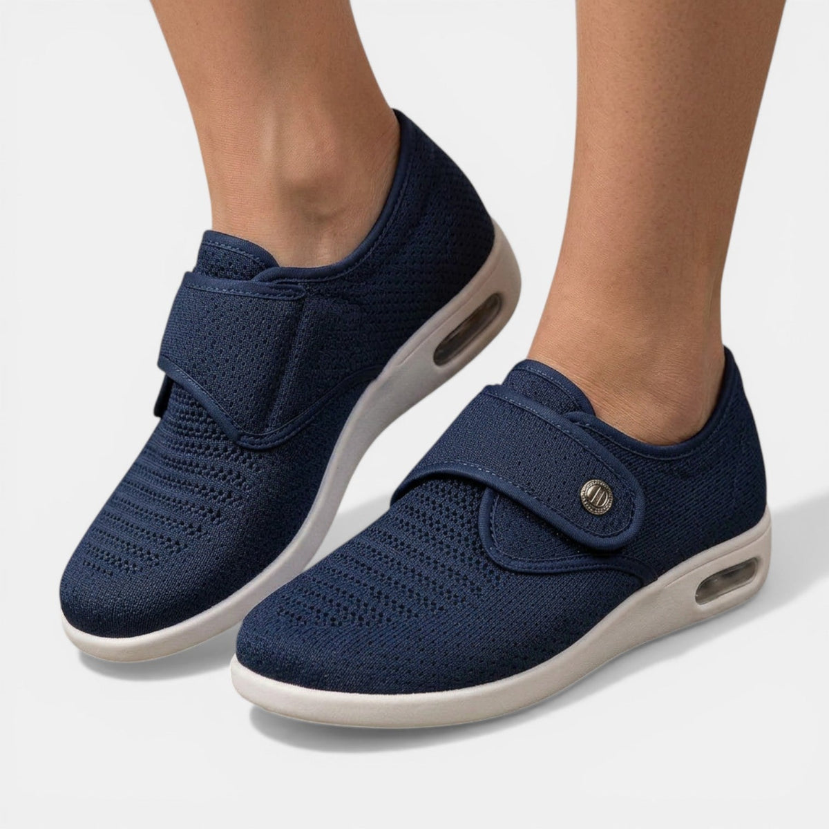 Esme - Women's Orthopedic Sneakers Velcro Strap - photo 4