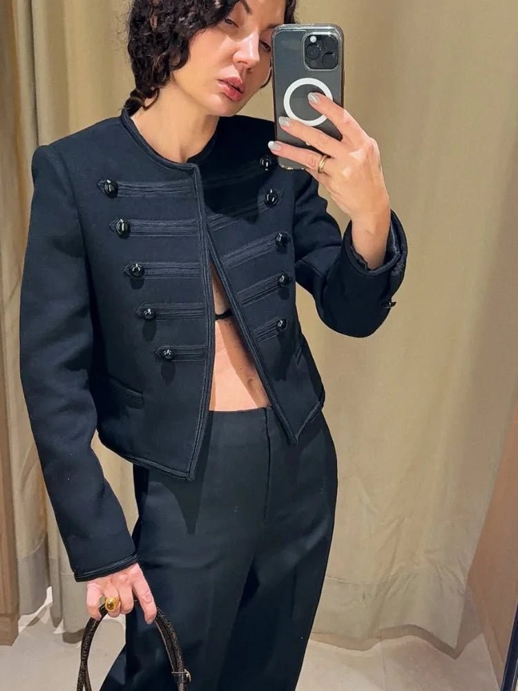 Etty - Women's Jacket with Collar - photo 1