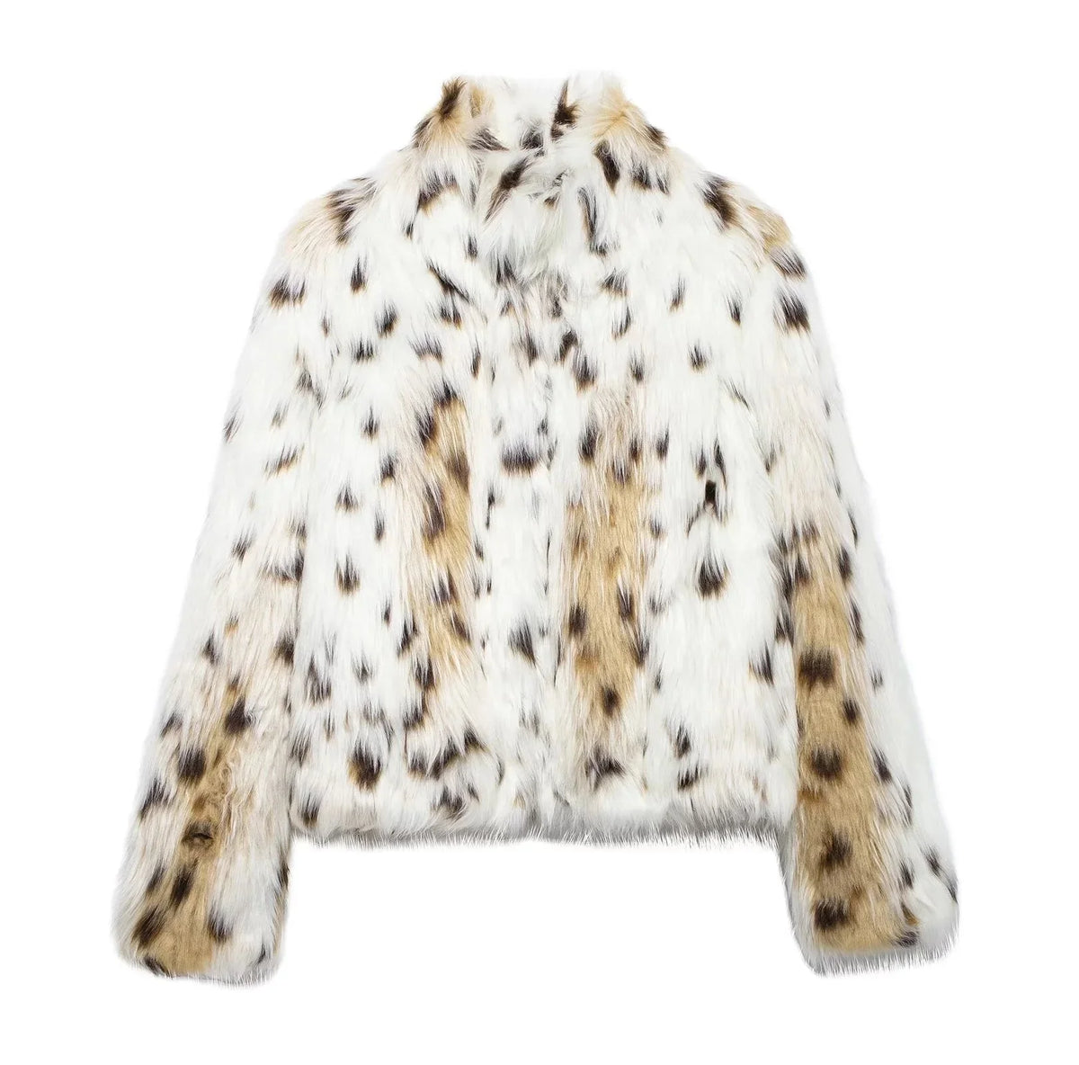 Eunice - Women's Relaxed Coat in Leopard Print - photo 2