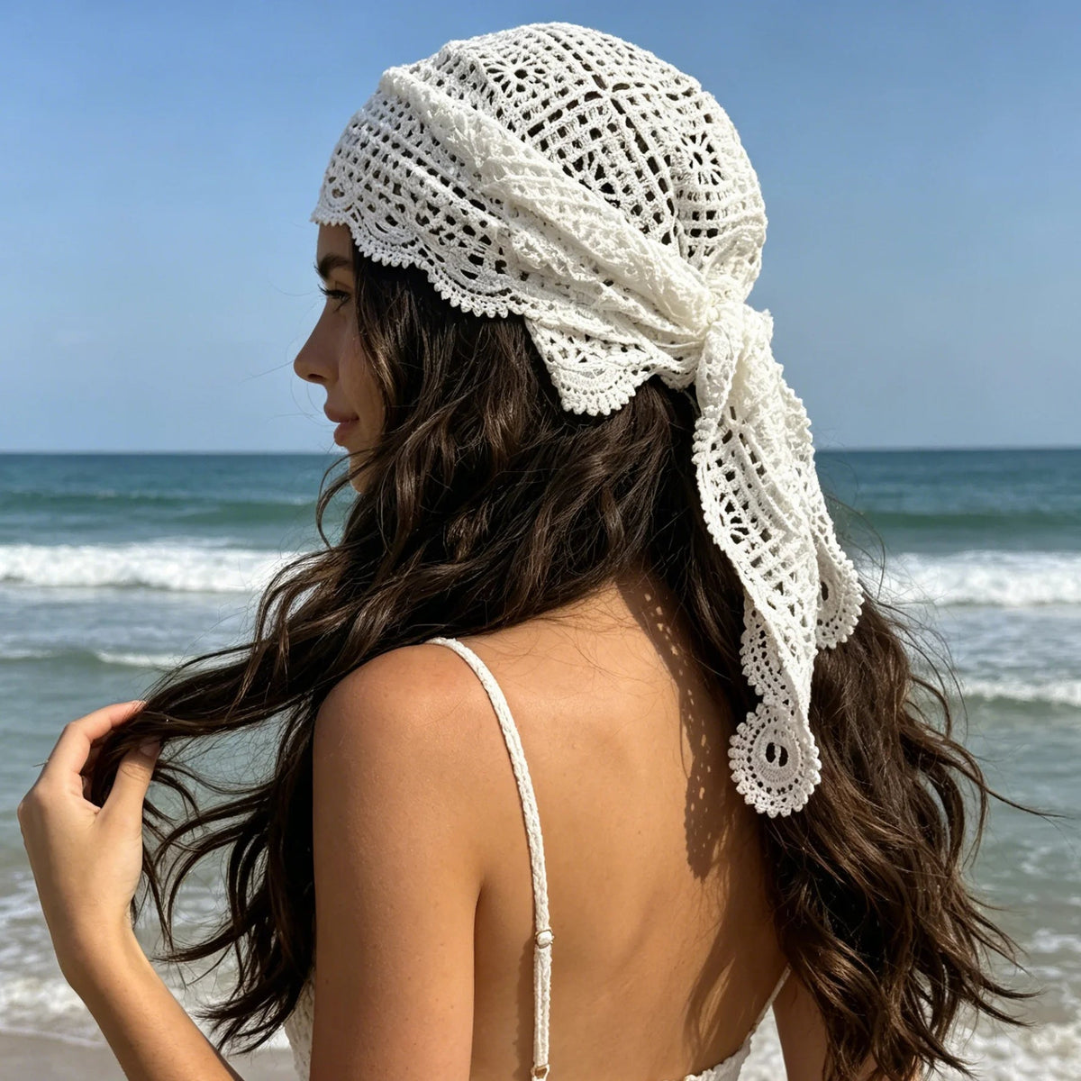 Evelina - Women's Flowing Scarf in Boho Print - photo 2