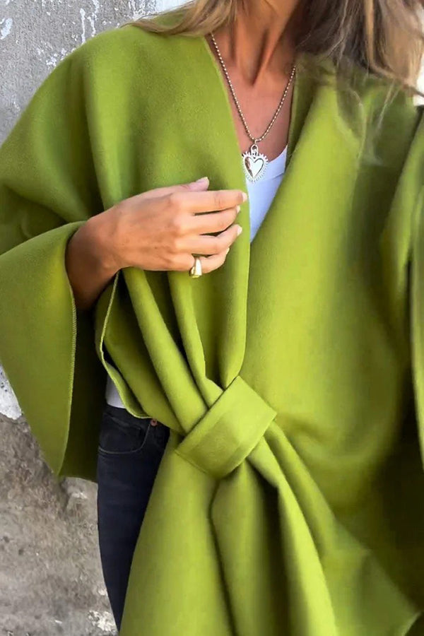Casey - Women's Draped Shawl Cape Elegant and Cozy Layering