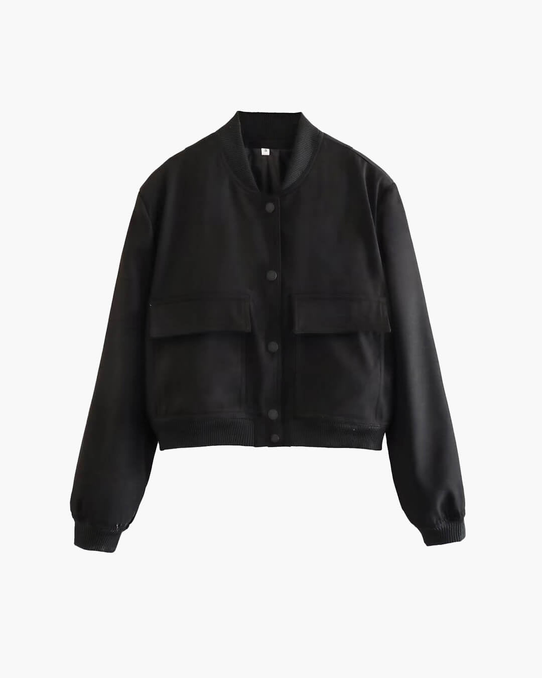 Francesca - Women's Relaxed Bomber Jacket with Zip Front - photo 2