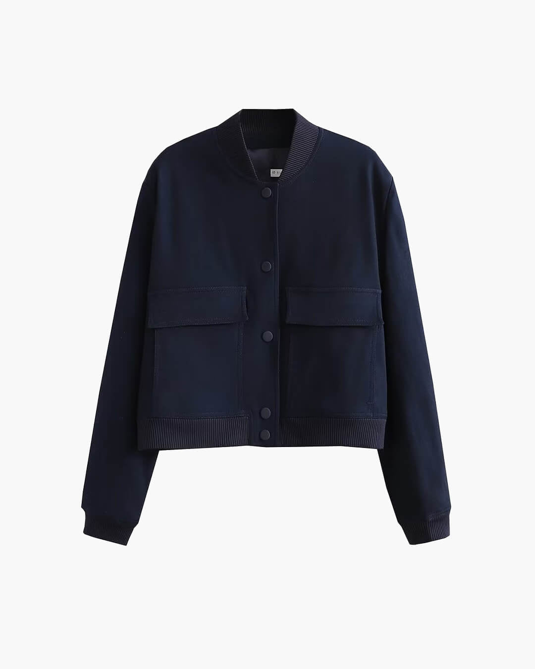 Francesca - Women's Relaxed Bomber Jacket with Zip Front - photo 3