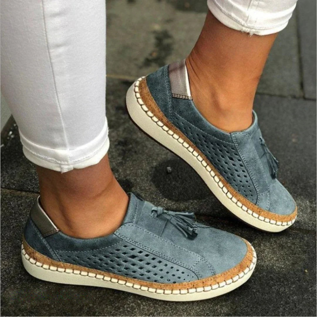 Frankie - Women's Breathable Comfort Shoes - Blue