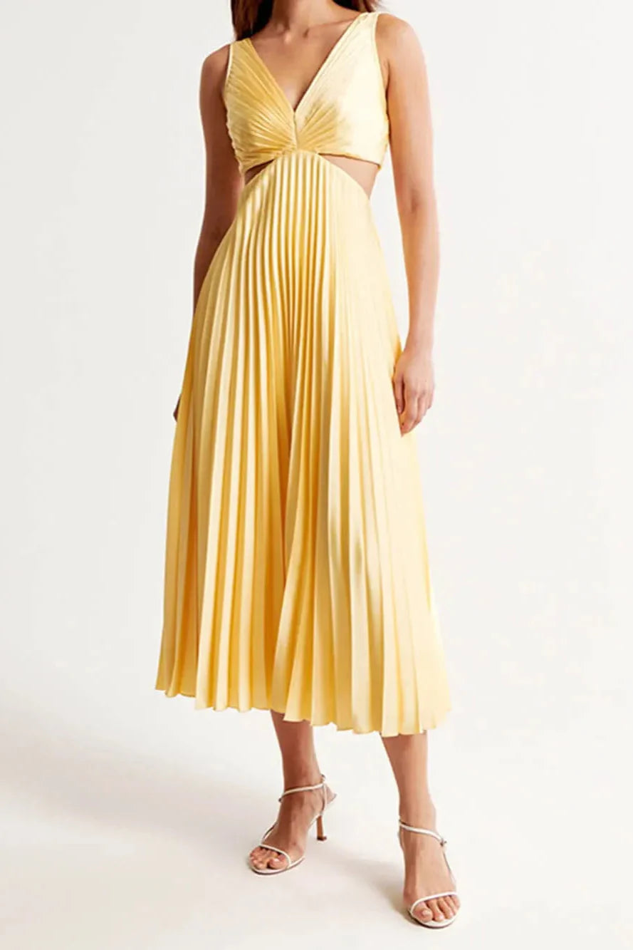 Abigail - Women's Pleated Evening Dress