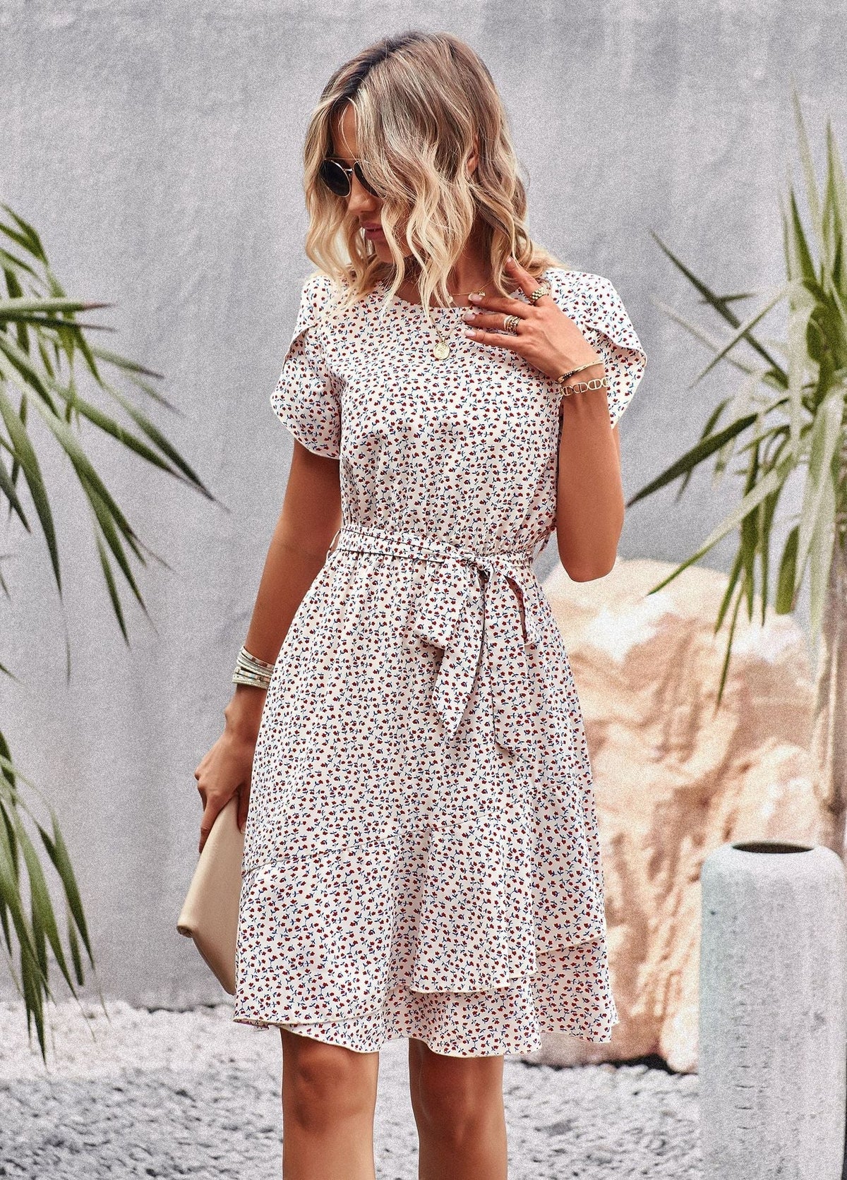 Gilda - Women's Comfortable Floral Dress - photo 10