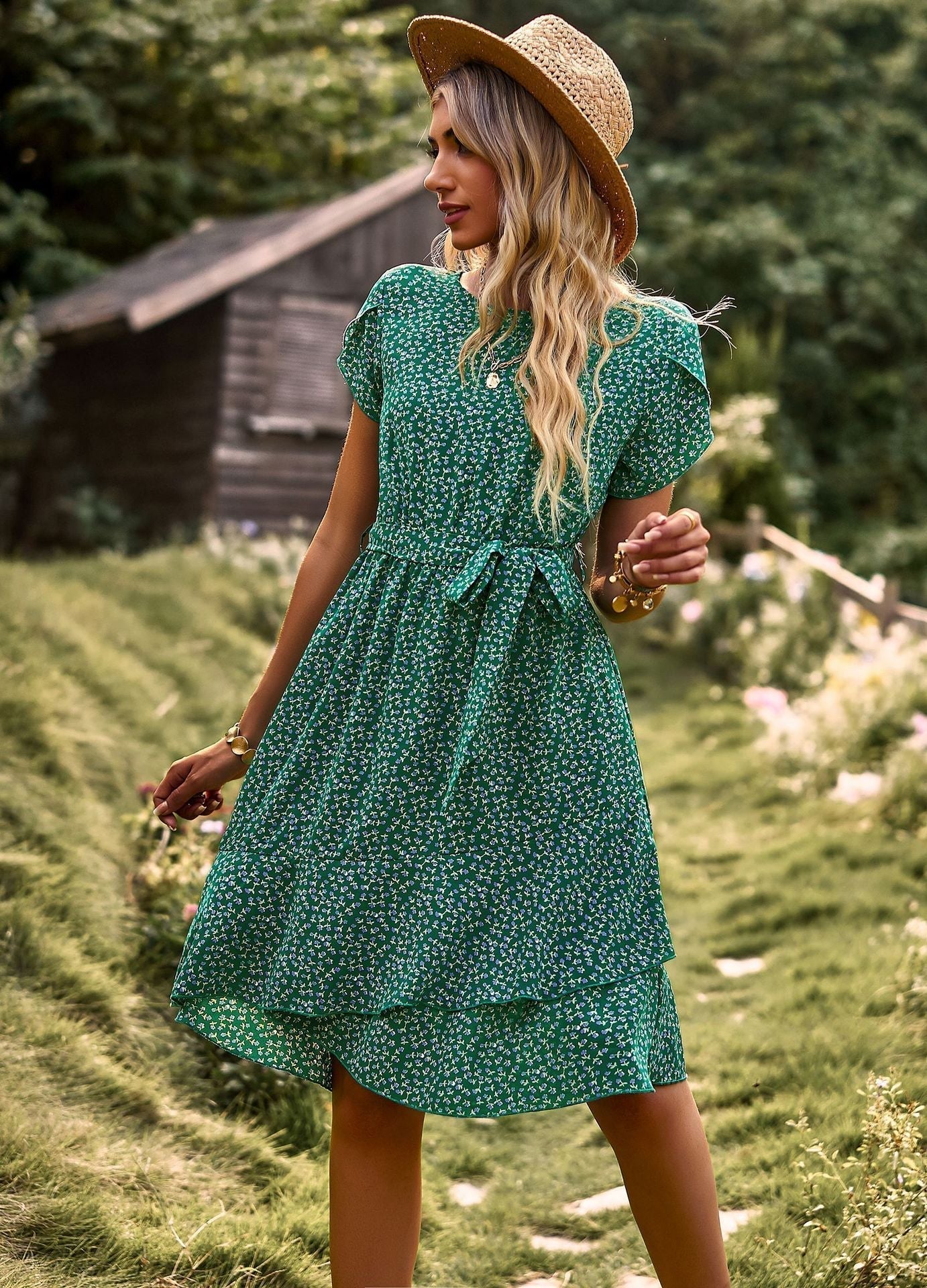 Gilda - Women's Comfortable Floral Dress - photo 4